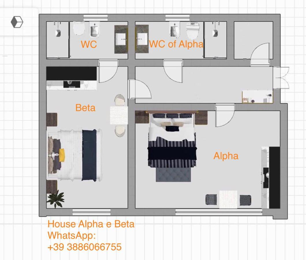 House Alpha E Beta Apartment Syracuse Luaran gambar